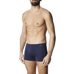 Bezešvé boxerky Pompea Costa Silver z pružného mikrovlákna, modré | BezšvováBielizeň.sk